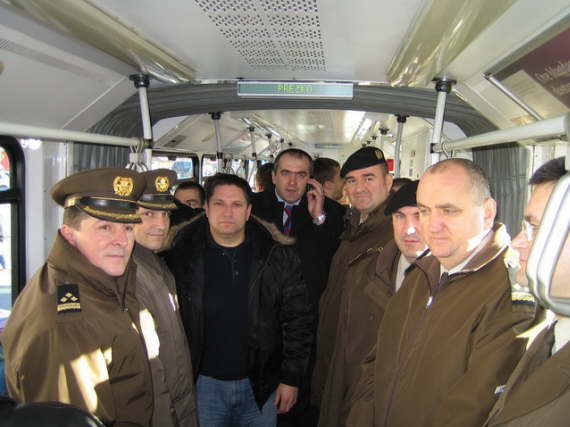 ZUBZH NATO tramvaj u voznji